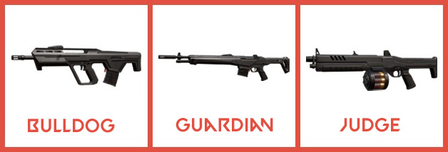 Valorant Guns Guide - Bulldog, Guardian, Judge