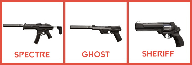Valorant Guns Guide - Spectre, Ghost, Sheriff