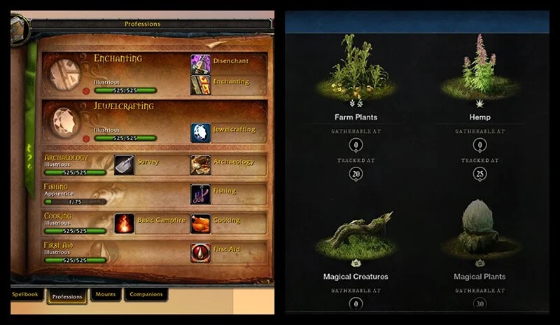 New World vs World of Warcraft - leveling