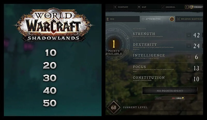 New World vs World of Warcraft - leveling