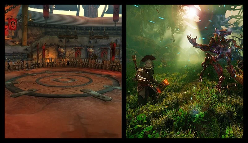 New World vs World of Warcraft - Arenas
