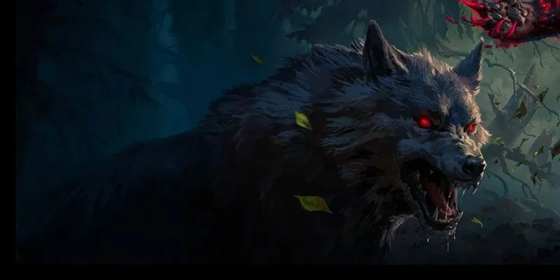 Lunar Ice Wolf Druid