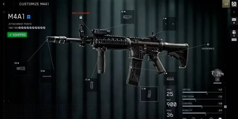 Battlefield 6 100-Point Attachment System