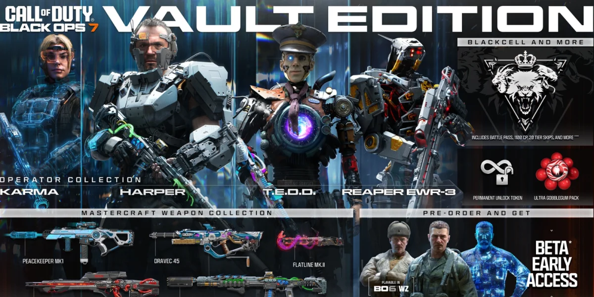 Black Ops 7 Vault Edition Rewards