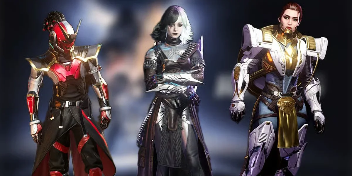 Destiny Rising Character Selection Screen