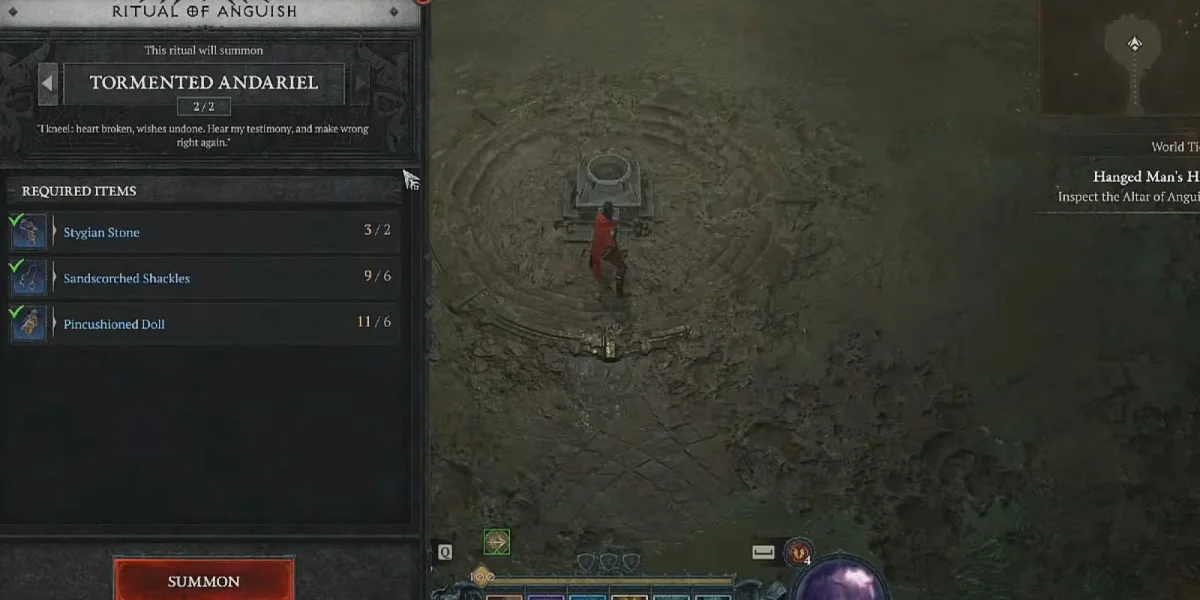 Lair Boss Summoning Altar