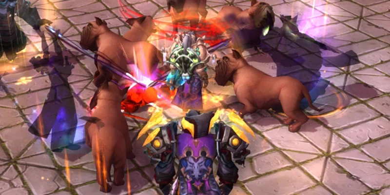 Houndmaster Braun Fight