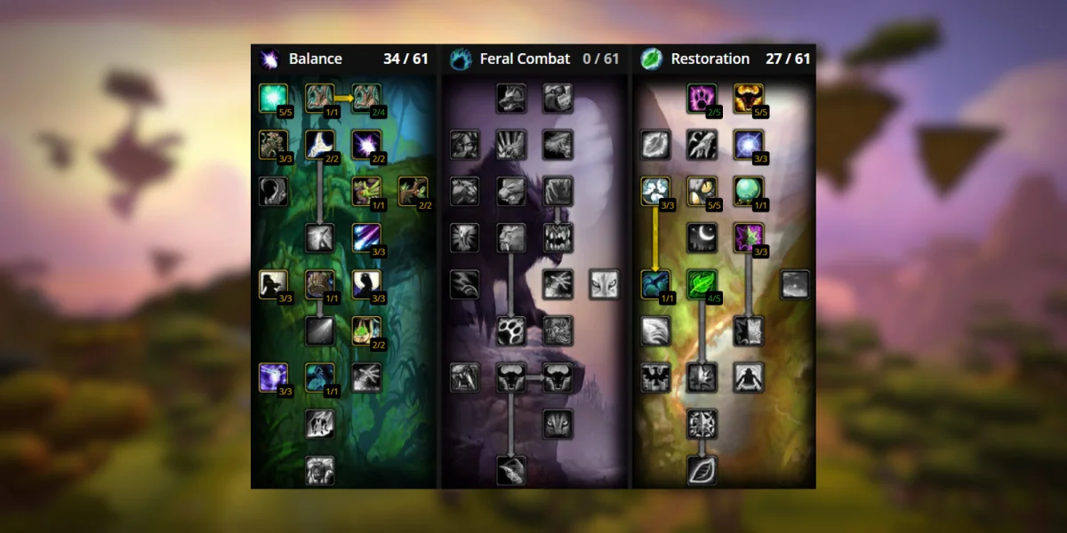 Balance Druid PvP Combat