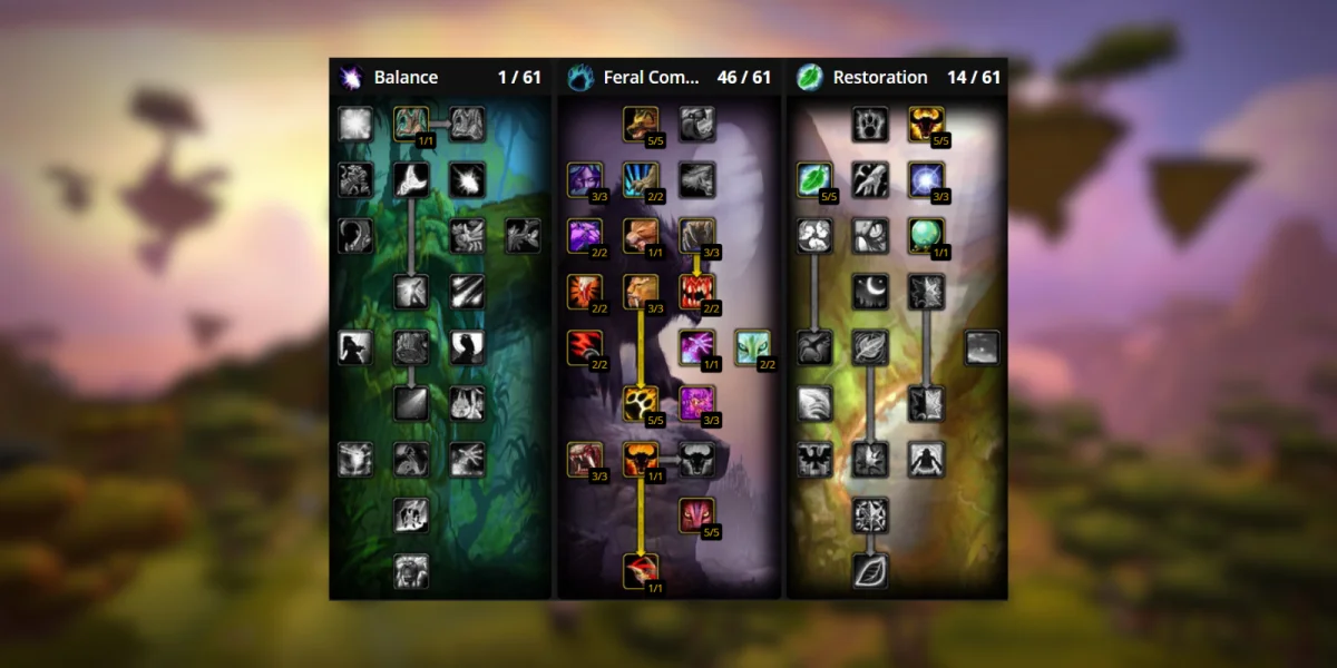 Feral Druid Talents