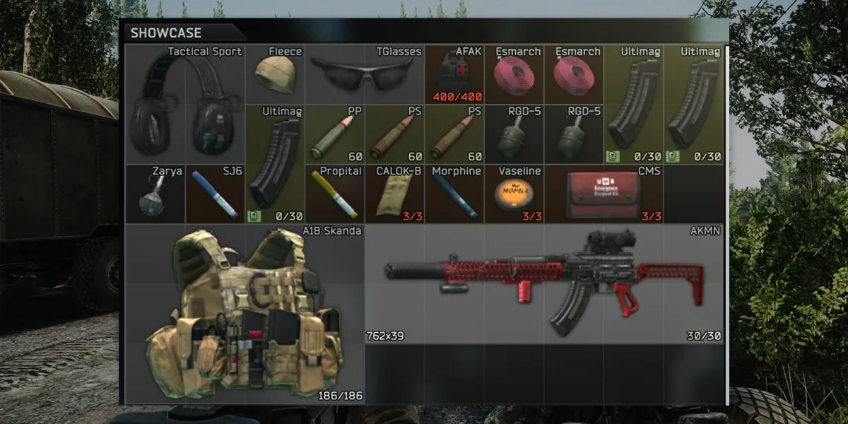 Escape from Tarkov raid gameplay