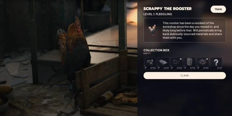 Scrappy robot companion