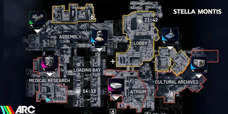 Stella Montis Underground Layout