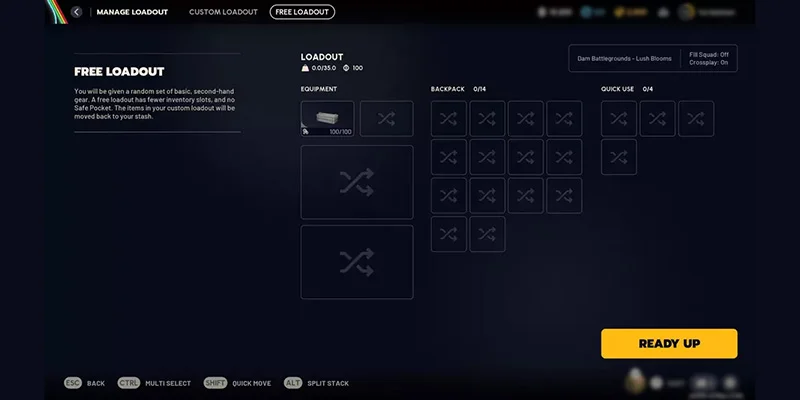 Arc Raiders loadout preparation