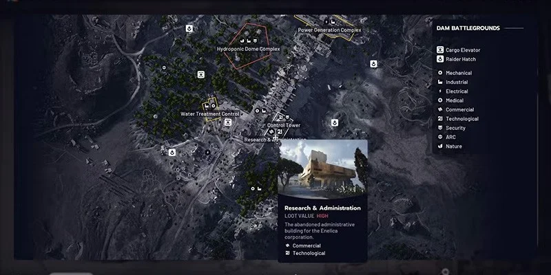 Testing Annex location on Dam Battlegrounds map