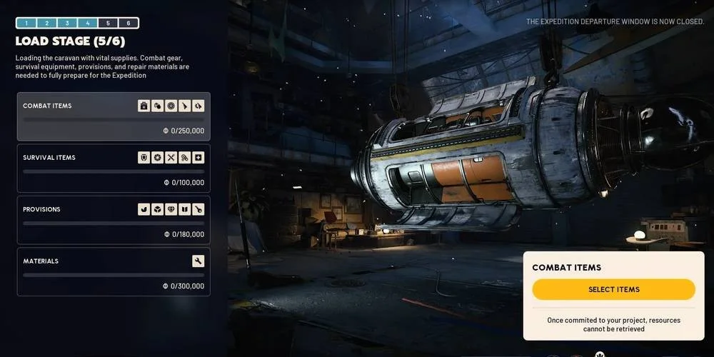 ARC Raiders Expedition Project Interface