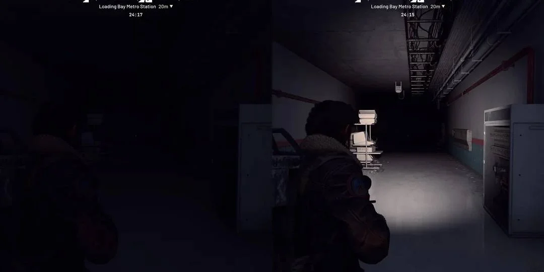 Night Raid modifier showing darkness and limited visibility