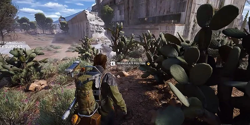 Arc Raiders wall breach cactus patch location