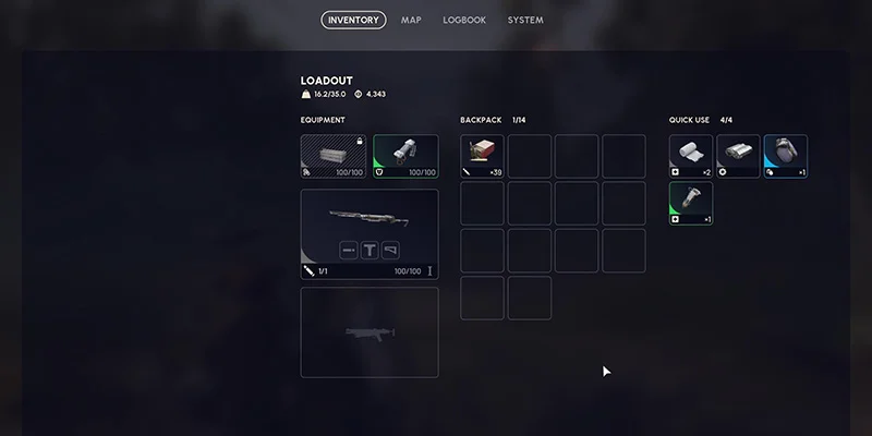 Arc Raiders gameplay showing loadout selection