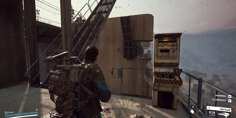 Rooftop combat scenario