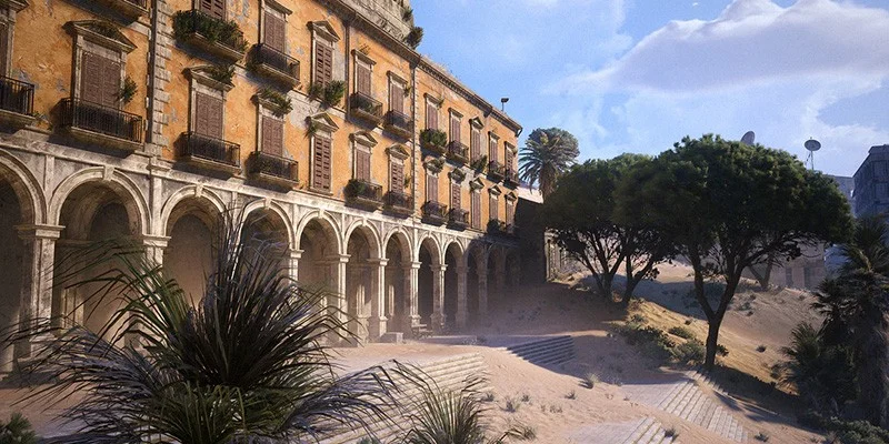 Urban environment in Buried City