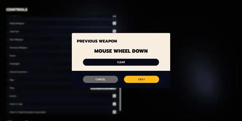 Arc Raiders weapon switching controls