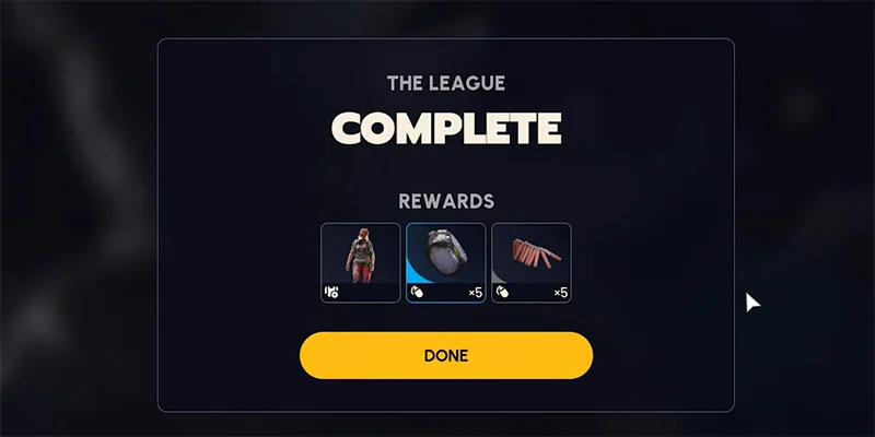 The League Quest Rewards