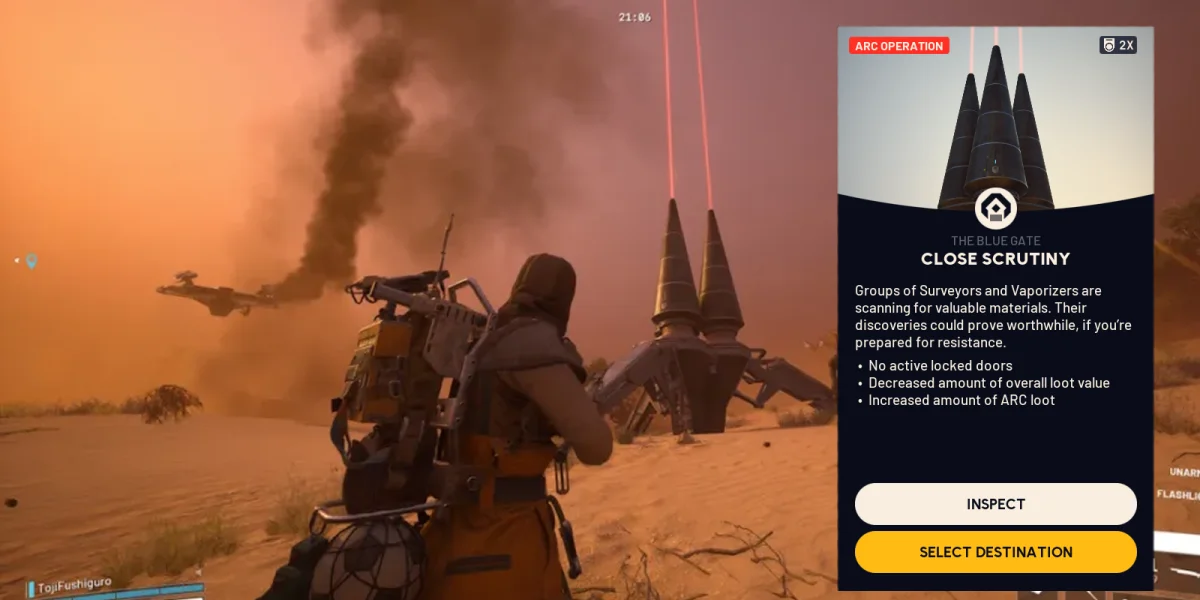 Close Scrutiny map condition in Arc Raiders