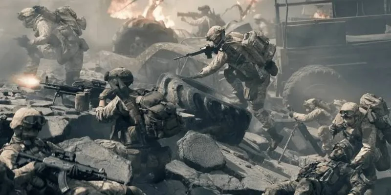 Battlefield 6 Combat Scene