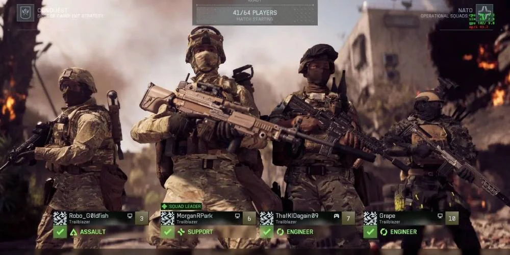 REDSEC squad coordination