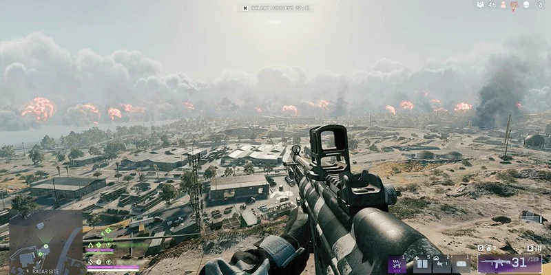 Battlefield REDSEC gameplay featuring intense squad combat