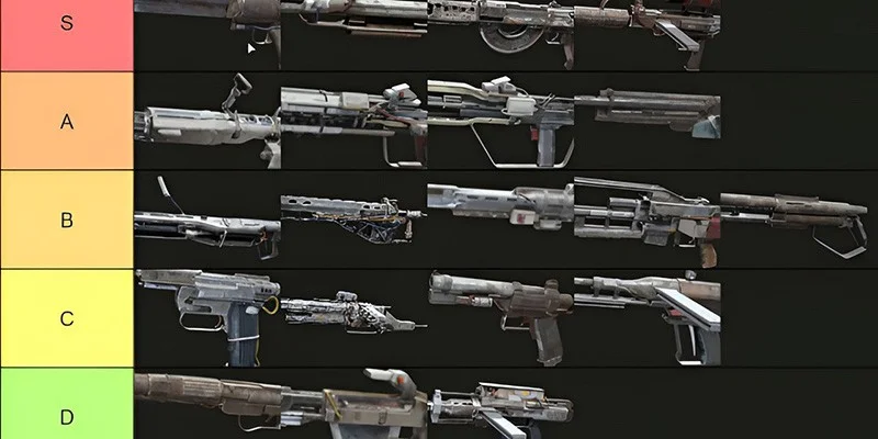 Weapon rarity tiers in Arc Raiders