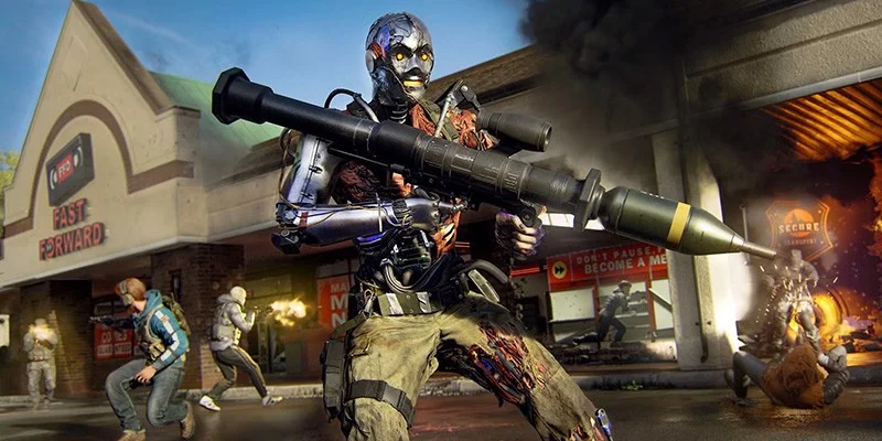 Destroying Scorestreaks with Launcher