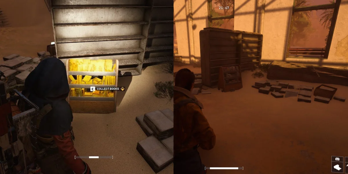 Romance novel bookshelf location on the Library ground floor