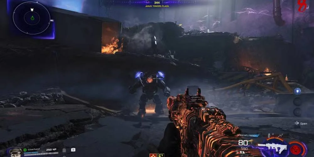 Fighting Uber Klaus at Janus Towers Plaza