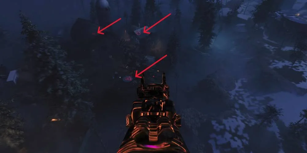 Finding symbols on Vandorn Farm rooftops