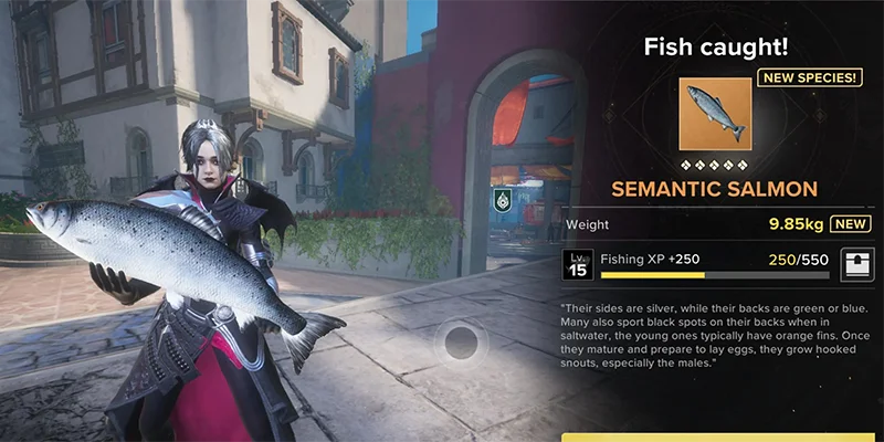 Daily fish feeding mechanic