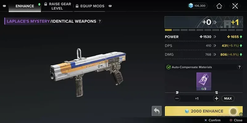 Weapon Upgrade System