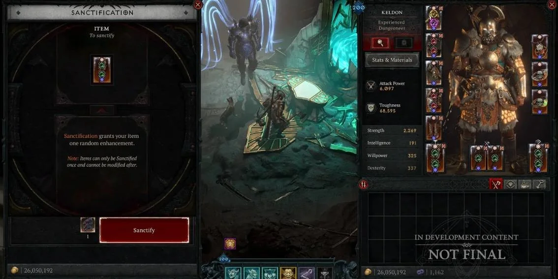 Diablo 4 Season 11 Sanctification System