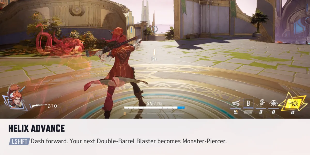 Elsa Bloodstone ability showcase in Marvel Rivals