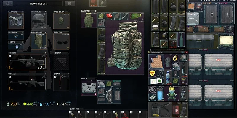 Escape from Tarkov Labyrinth Loot