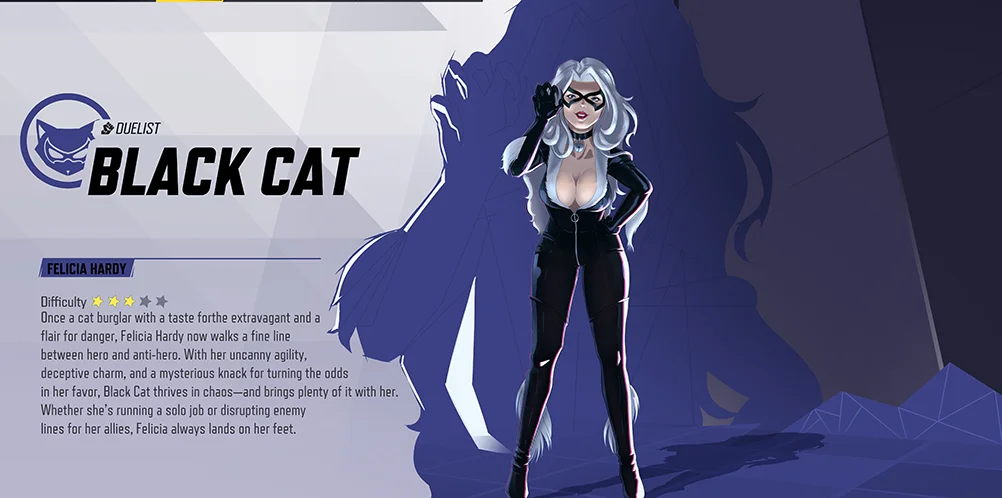 Black Cat in Marvel Rivals Season 7.5