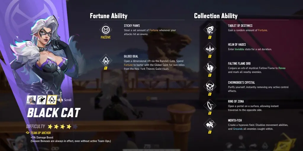 Black Cat relic chain combo