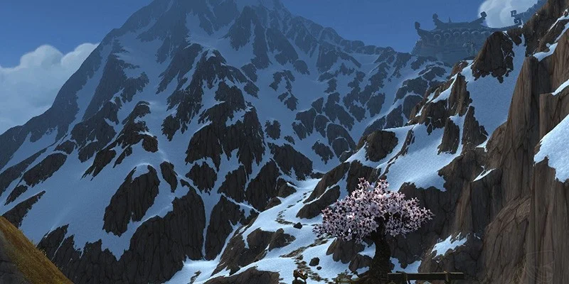 Kun-Lai Summit snowy peaks
