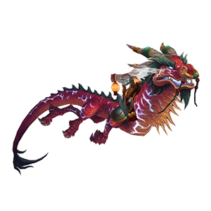 Thundering Ruby Cloud Serpent