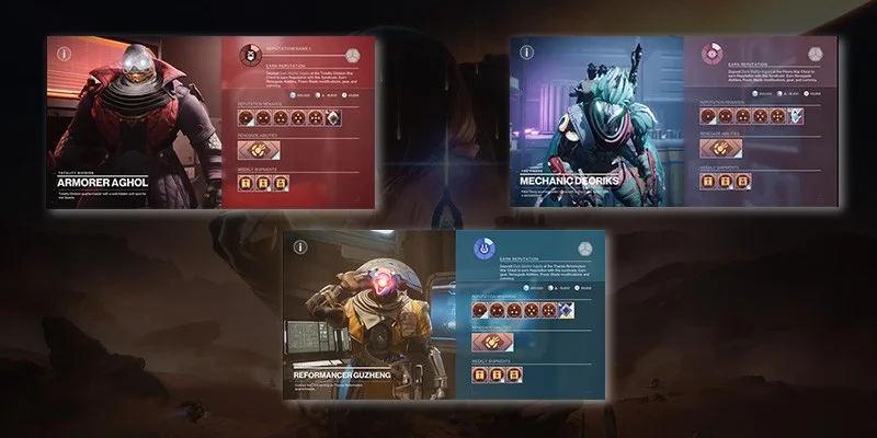 Three Syndicate Factions