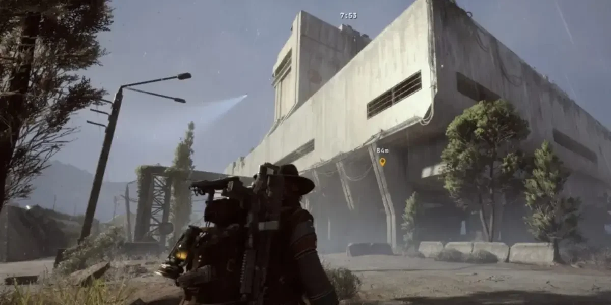 Research Building exterior in Arc Raiders Buried City