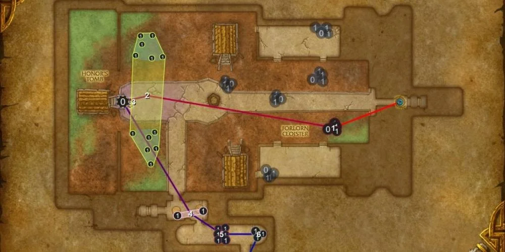 Best Route for Scarlet Monastery