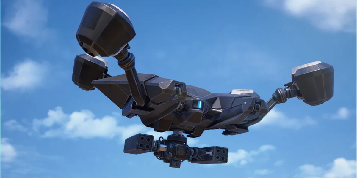 ARC Raiders Spaceport - Flying ARC enemy positions inside the walls