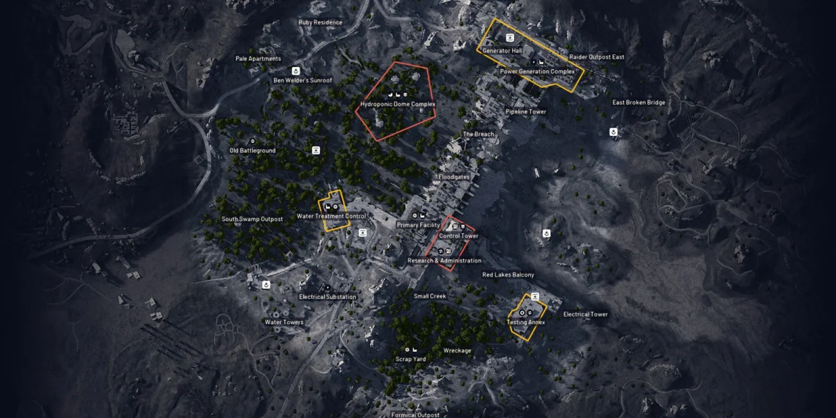 ARC Raiders Carriables - Dam Battlegrounds Field Depot locations