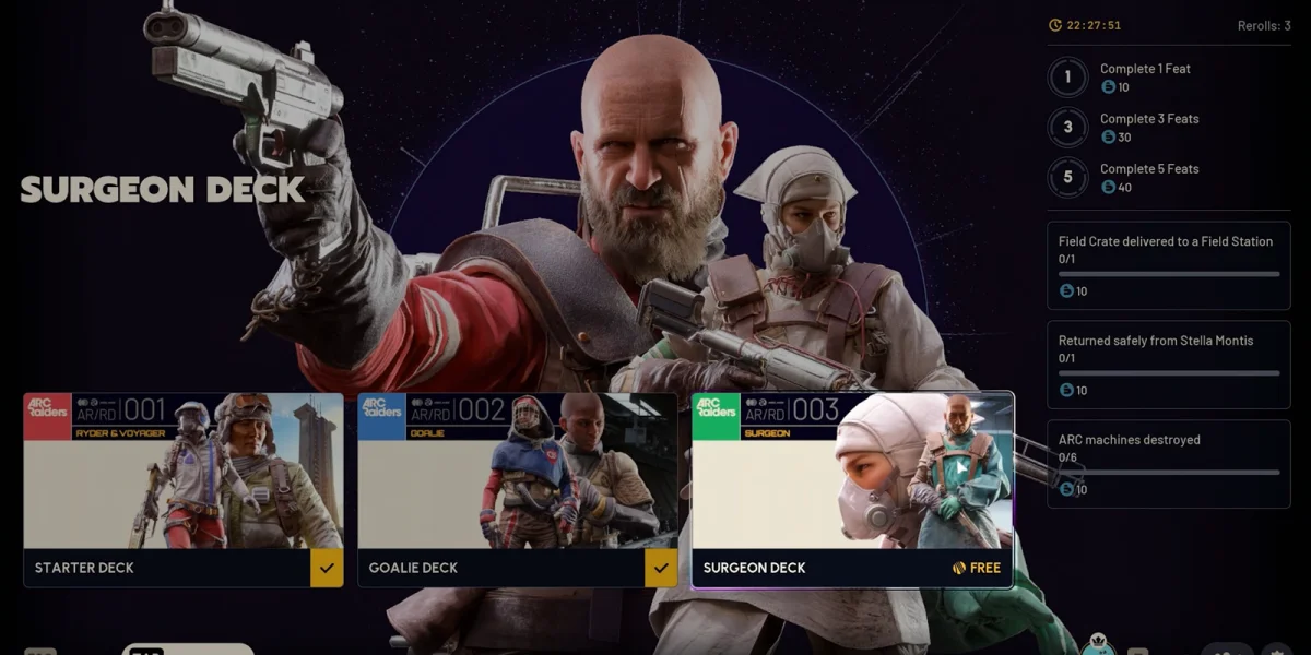 Arc Raiders Feats and Cred earning overview